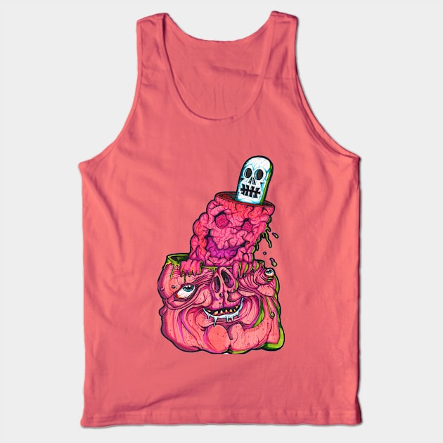 Feed The Head Tank Top by Brownlazer